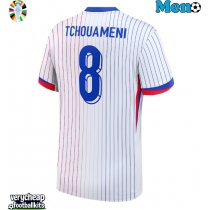 France Aurelien Tchouameni #8 Replica Away Shirt Euro 2024 Short Sleeve